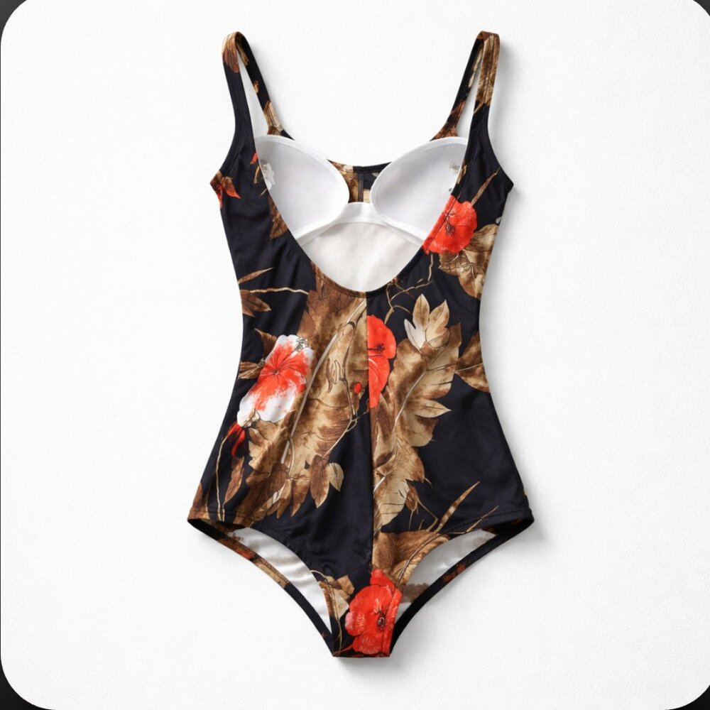 VTG Robby Len Retro Swimsuit, Size 13/14 - Picture 2 of 8